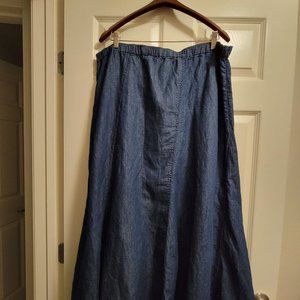 J.Jill Denim  skirt size 2x